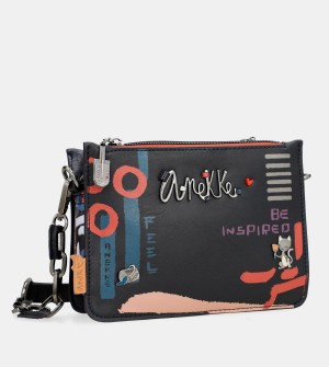 Anekke Nagare 3 Compartments Small Women's Shoulder Bags | 1037564-XJ