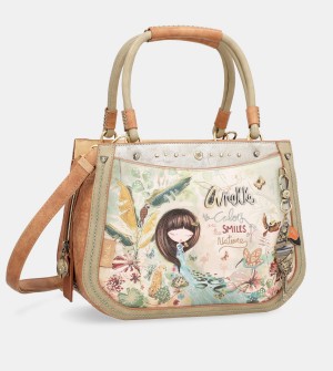 Anekke Printed Women's Tote Bags | 0456921-TG