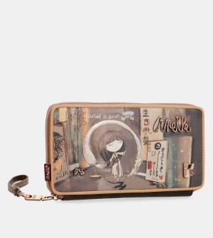 Anekke Shōen Rfid Passport Women's Wallets | 0648351-PD