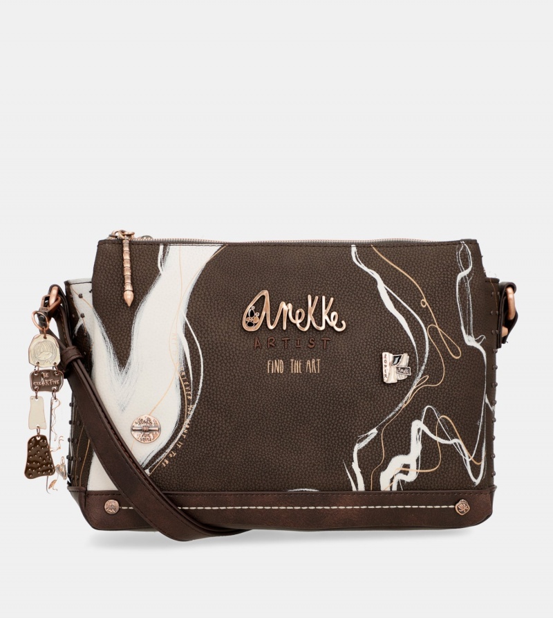 Anekke Nature Shodō 3 Compartment Women's Crossbody Bags | 3974652-OC