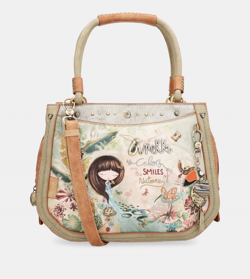 Anekke Printed Women's Tote Bags | 0456921-TG