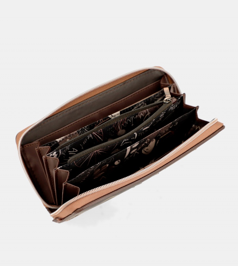 Anekke Shōen Brush Large Women's Wallets | 2835604-CJ