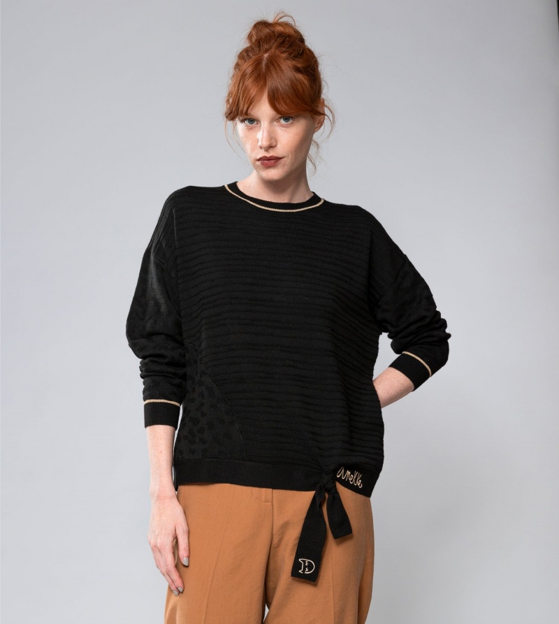 Anekke Shōen Crew Neck Women's Sweater | 8190536-VL